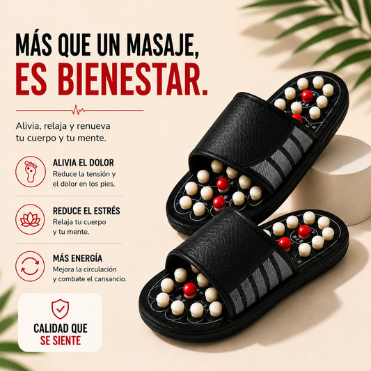 MASAJEADOR DE PIES SANDALIAS + ENVIO GRATIS