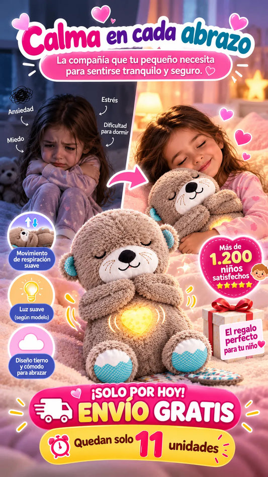 nutria peluche para la ansiedad